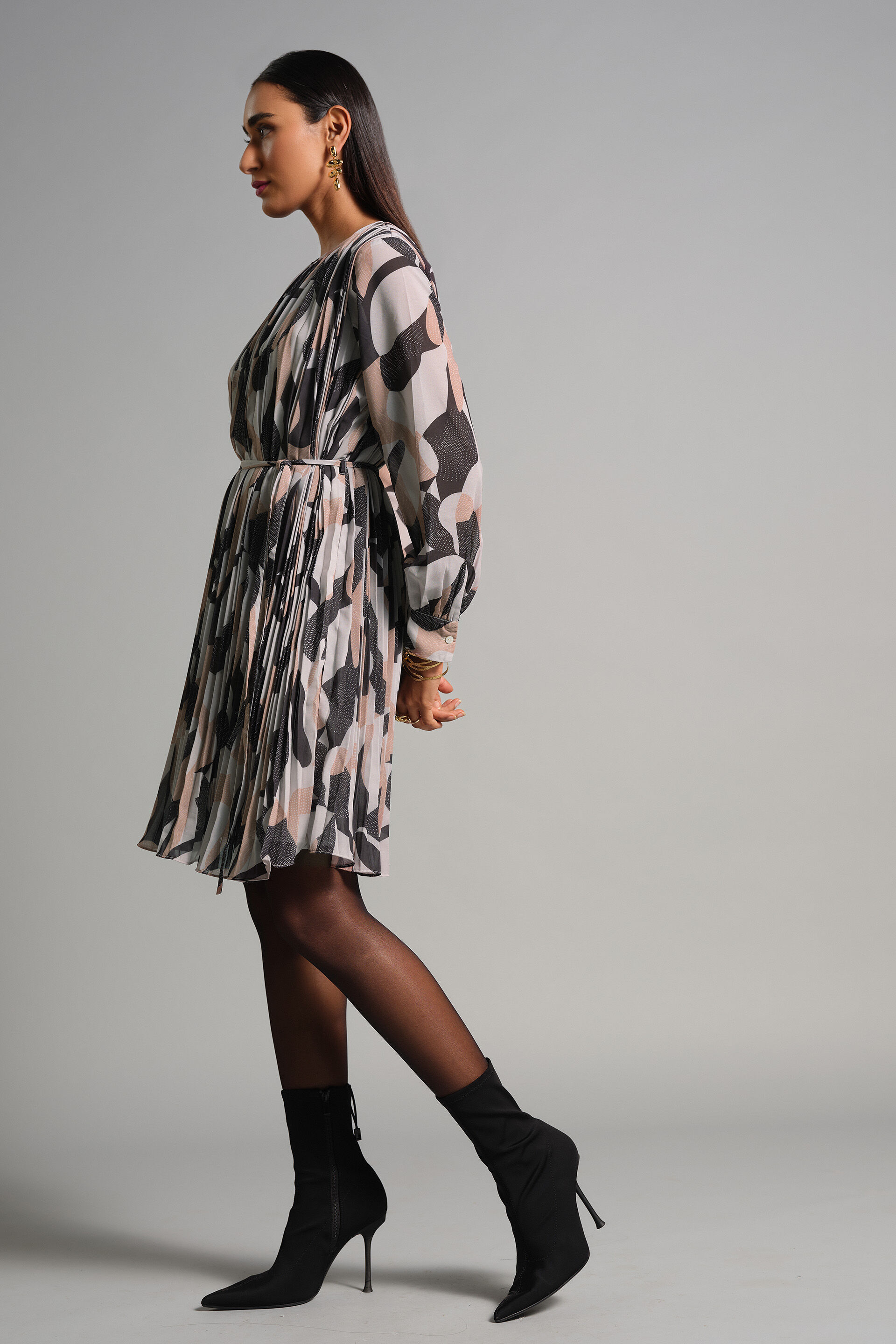 Imelda Dress, Black, image 4